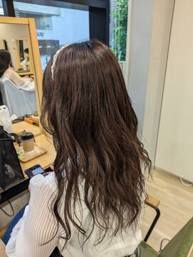 ヘアサロン ナノ(hair salon nano) 大人ピンクブラウン