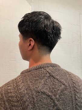 ビーバイエイトジェンツ(Bee by EIGHT GENTS) カルマパーマ／ベリーショート/ダークアッシュ/ニュアンスパーマ