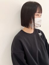 シイノ(Siino) ぱっつんボブ