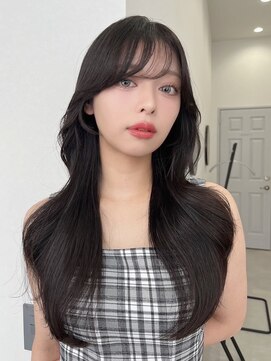 ソヨン 栄2号店(SOYON) 韓国ロングヘア/似合わせカット/小顔/2wayバング/レイヤーカット