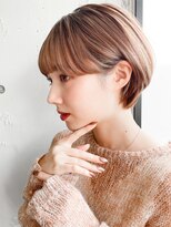 アグノス 青山(Agnos)&nbsp;愛されメルティカラーショートボブ艶感前髪モテ髪サイドバング