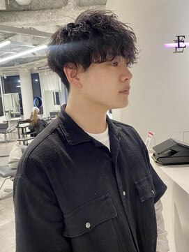 ユーフォリア 渋谷グランデ(Euphoria SHIBUYA GRANDE) 波巻きパーマ　ラウンドマッシュ　モテる髪型