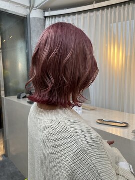 タイドヘアー 高槻店(TIDE HAIR) ピンクカラー