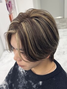 ジュイル シブヤ(JEWIL SHIBUYA) 白金メッシュ/メッシュ/ブラウン