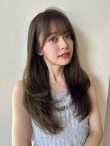 デコ(DECO)&nbsp;【DECO 柏原】ブリーチなしオリーブベージュ＋フロントレイヤー