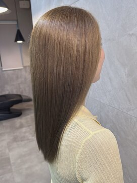 ドゥマン(Demain) 自然な艶と柔らかさを両立|髪質改善×赤みレスベージュ