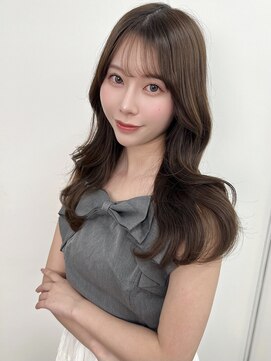 ランテルディ 渋谷(LANTERDIT) 【LANTERDIT】小顔レイヤーカット♪顔周りおくれ毛流し前髪/Risa