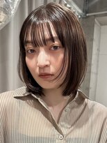 アンガーデン(Une GARDEN)&nbsp;ボブ/レイヤーボブ/モカブラウン