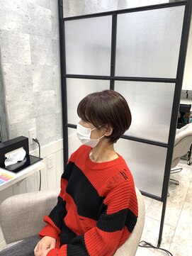 イーズ バイ インス(Yeeee.s by INCE) 白髪ぼかし/白髪改善カラー/ショート/透明感カラー/脱白髪染め