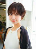 マッシュショート/美シルエット/似合わせカット