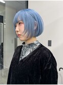 ボブカット/ボブウルフ/ウルフカット/ショートウルフ