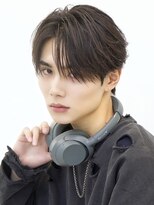 エイド 本店(aid)&nbsp;ナチュラルセンターパート束感カルマパーマシースルーバング