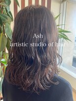 アッシュ アーティスティック スタジオ オブ ヘア(Ash artistic studio of hair)&nbsp;ナチュラルウェーブ