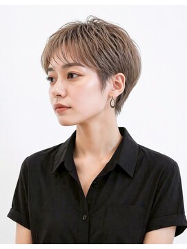 ノイ(neu) 【静岡エリア】シアーベージュの柔らかショート