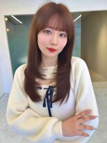 エトワール バイ ヴィンス(etoile by vince)&nbsp;韓国風/レイヤー/前髪/顔まわり/小顔/2wayバング/髪質改善/縮毛