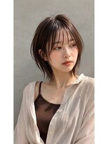 ルシード スタイル オルガ(LUCIDO STYLE Orga)&nbsp;コンパクトショート×艶カラー軽めボブ軽めショート段レイヤー