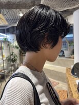 ナヌーク シブヤ(nanuk shibuya)&nbsp;ショートボブパーマボブパーマショートカットくせ毛カット