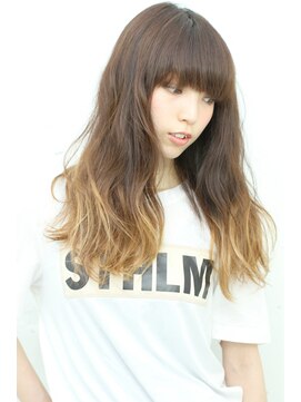 ブルーフェーセス 表参道(blue faces) 『blue faces』ハイライトグラデーションで自然な外国人風に☆