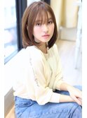 ナチュラルボブ モーブカラー