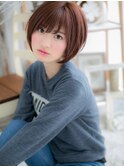 ■mod's上尾11-20★■大人かわいいガーリー小顔マッシュボブ