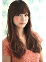 アニュー エアー(anew aeir)&nbsp;ワンレンローレイヤーハイライトMIXスタイル