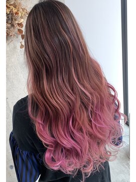 ヘアーデザイン リマ(Hair Design Lima) 『Lima』ベージュピンクのグラデーション