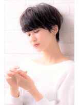 ソア 武蔵小杉(SOAR) 大人かわいい無造作カールとデザインカラー小顔丸みショートボブ