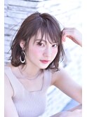 抜け感リラクシーボブ
