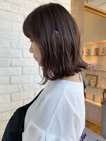 ラパンセ ブルー(LA PENSEE BLEU)&nbsp;【LA PENSEE】大人かわいい伸ばしかけ外ハネボブ ブランジュ