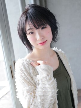 ナナナ パレナ 大津膳所店(nanana parena) 愛されゆるふわボブ☆艶感アッシュ【nanana parena】