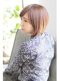 大人かわいい小顔ショートボブ【ROMMY. 本厚木】