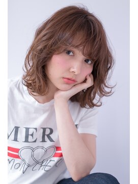 アンヘアー 元町三宮(UNHAIR) 【shiomi H】ルーズな質感のくずしミディ