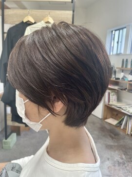 クート 北浦和(ku-to) えりあしスッキリハンサムショート×髪質改善×ハイライト