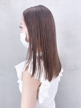 アイティーバイアルバム 藤沢店(IT by ALBUM) まろブラウン_くびれヘアビタミンカラーメルティカラー_ba335692