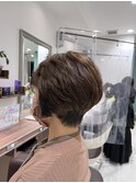 首が綺麗に見えるボブ
