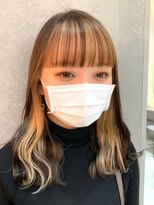 ロンドヴァリー 渋谷店(Lond vallee)&nbsp;前髪インナーカラーベージュ！！