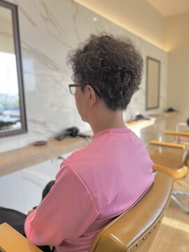 ラポールヘアー(rapport hair) ショートネープ×パーマ＊