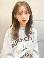 表参道roijir 　顔周りレイヤー×マット系カラー