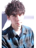 H エイチ原宿*スパイキー『リッジパーマ』tatsuya