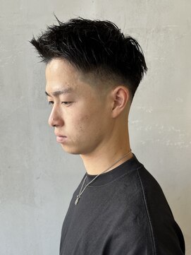 フランクスバーバーリザーブ 人形町店(FRANK’S BARBER RESERVE) ミドルフェード　y