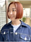 切りっぱなしボブミニボブパーマくびれボブ外ハネボブブリーチ