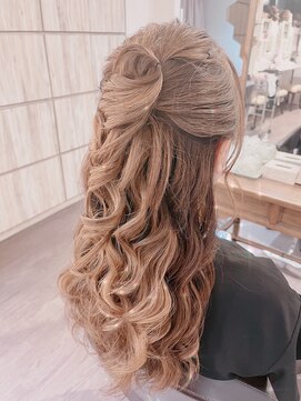 着付けヘアセット専門店 ウィズ(With) ハーフアップ
