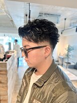 ザ オーダー(THE ORDER)&nbsp;ラフカールフェードカットメンズカットメンズヘア