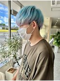 #エンドカラー/10代/20代/デザインカラー/メンズカット