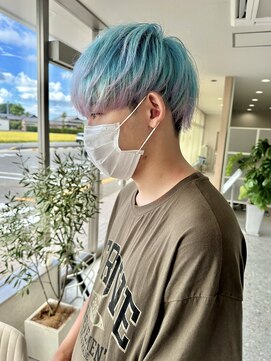 ロエン 西岡崎店(ROEN) #エンドカラー/10代/20代/デザインカラー/メンズカット