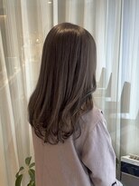 アミリアバイザザ(amiliea by ZA/ZA)&nbsp;ブリーチなしグレージュカラー