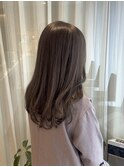 ブリーチなしグレージュカラー