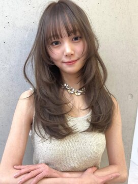 ソヨン 池袋店(SOYON) 《SOYON》たっぷり束感レイヤーとミントベージュ