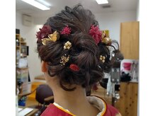 レミューヘアー(Les mieuX Hair)の雰囲気（着付け・ヘアセットもお任せください）