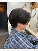 【井上】ショートボブばっさりカットが顔まわりレイヤーボブ小顔